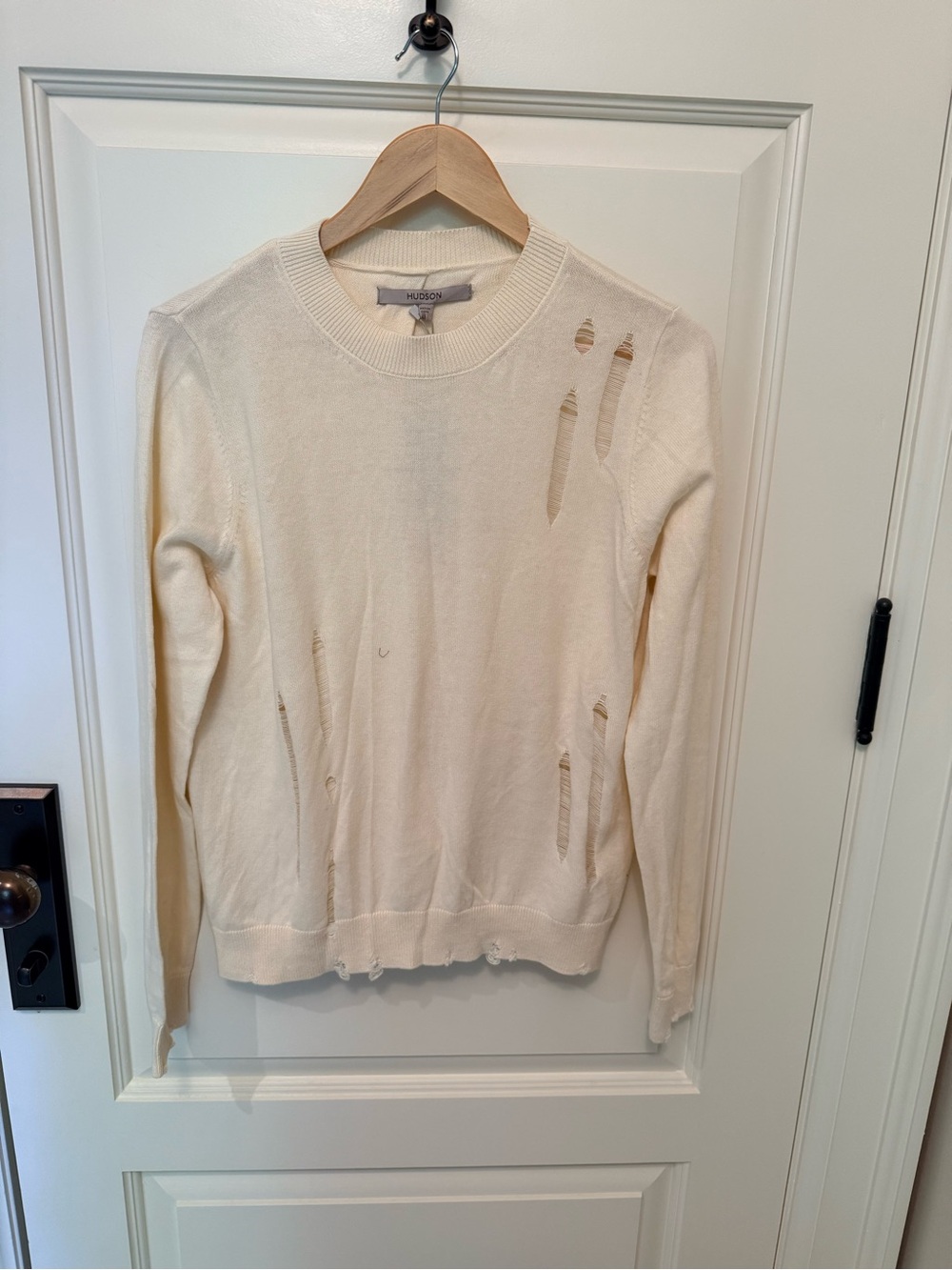 Hudson Cotton/cashmere Sweater US L